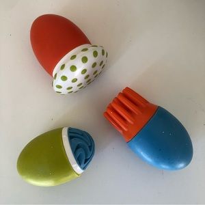 Boon interchangeable bath toy scrub set